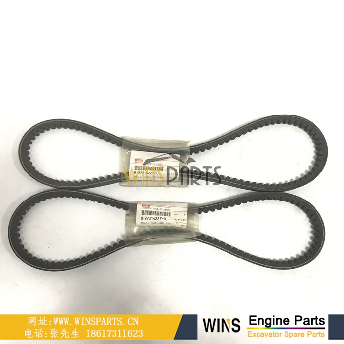 8-97314227-0 五十铃 4JG1 发动机风扇皮带