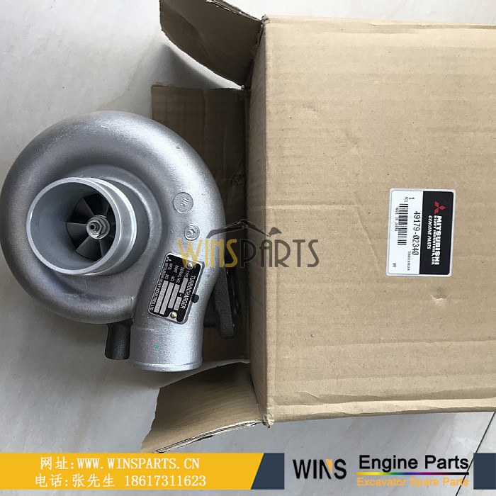 49179-02340 三菱S6K卡特3066 发动机增压器