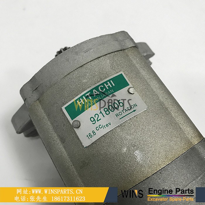 9218005 原装日立液压泵齿轮泵先导泵日立ZX120-3 ZX130K-3 ZX160LC-3 