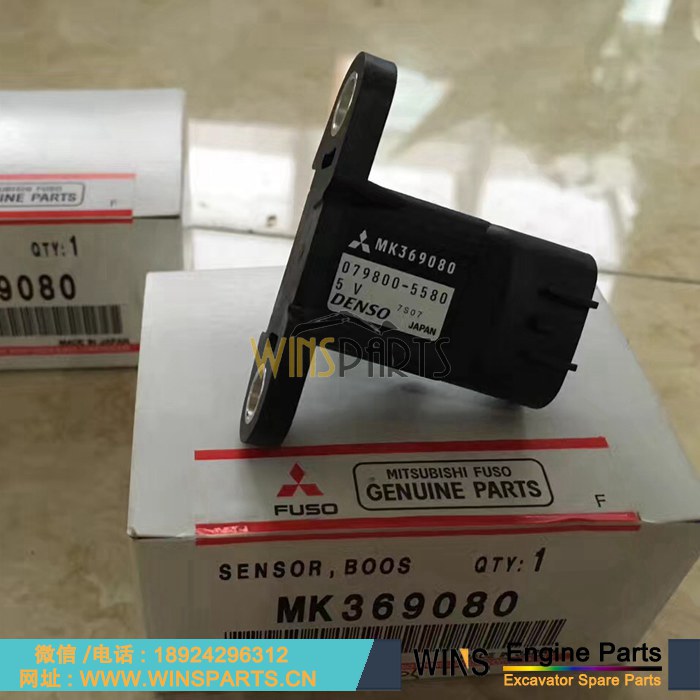 MK369080 VAMK369080三菱6D16 6D24 柴油发动机 增压压力传感器 
