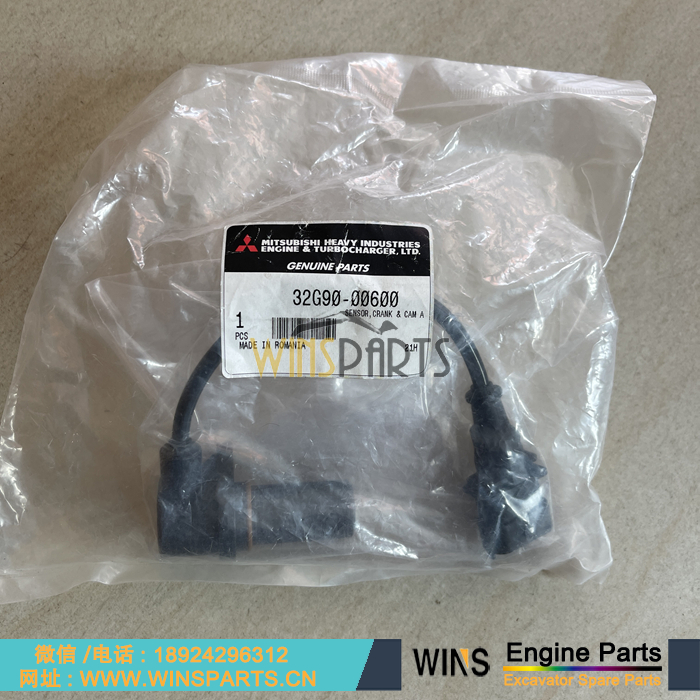 32G90-00600 VA32G9000600 进口 三菱D04FR发动机 转速传感器 