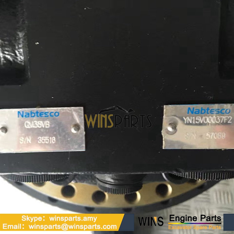 YN15V00037F2 YN15V00037F1 原厂神钢液压行走马达总成 SK210LC-8 <a href=http://www.winsparts.cn/SK200-8.html target='_blank'>SK200-8</a> SK210SRLC GM38VB 纳博特斯克挖掘机液压配件