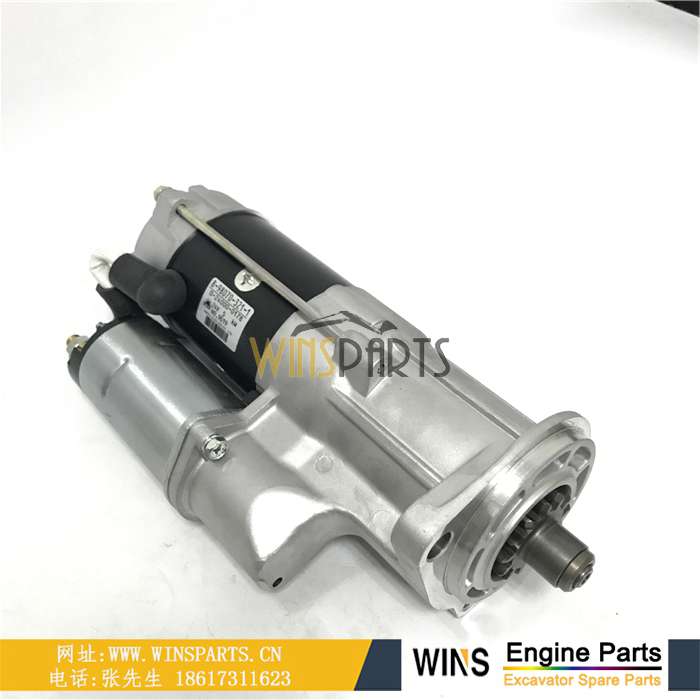 8-98070321-1 8980703211 0-24000-0178 五十铃 4HK1发动机启动马达 NIKKO 24V 5.0KW起动机用于<a href=https://www.winsparts.cn/riliwajueji.html target='_blank'>日立</a>ZAX200-3 ZX210-3 ZX220-3 ZX240-3 挖掘机配件