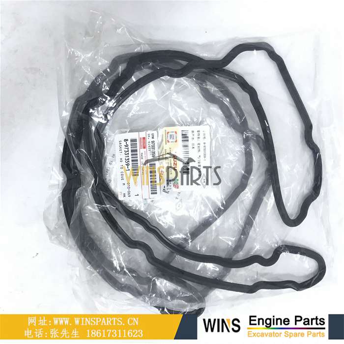 五十铃 4HK1 气门室盖垫 油底壳垫 油封垫圈用于<a href=https://www.winsparts.cn/riliwajueji.html target='_blank'>日立</a>SR2000G ZH200-A ZH200LC-A ZR125HC ZR950JC ZX170W-3 ZX170W-3-AMS ZX170W-3DARUMA ZX190W-3 ZX190W-3-AMS ZX190W-3DARUMA ZX190W-3M ZX200-3 ZX200-3F ZX210-3-AMS ZX210-3-HCME ZX210H-3 ZX210K-3 ZX210L-3 ZX210N-3-AMS ZX210N-3-HCME ZX210W-3 ZX210W-3-AMS ZX210W-3DARUMA ZX220W-3 ZX225US-3 ZX225US-3-HCME ZX225USR-3 ZX225USR-3-HCME ZX225USRK-3 ZX225USRL-3 ZX240-3 ZX240-3-AMS ZX240N-3-HCME ZX250H-3 ZX250K-3 ZX250L-3 ZX250LC-3-HCME ZX250LC-5B ZX250LCN-5B ZX250W-3 ZX270-3 ZX280L-3 ZX280LC-3 ZX280LC-3-HCME ZX280LCH-3 ZX290LC-5B ZX290LCN-5B ZX360W-3 Hitachi