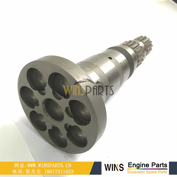 2036807 2043207 2036808 HPV102 HPV102GW 液压泵主轴 输出轴用于<a href=https://www.winsparts.cn/riliwajueji.html target='_blank'>日立</a>EX210H-5 EX225USR ZX200 ZX210 ZX230 挖掘机配件