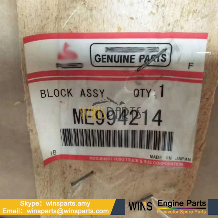 ME994214 VAME994214 原装日本 <a href=http://www.winsparts.cn/Engine-Mitsubishi.html target='_blank'>三菱</a> 6D16 6D16T 柴油发动机 缸体总成 含缸体 曲轴 活塞 缸盖 用于神钢 发动机配件