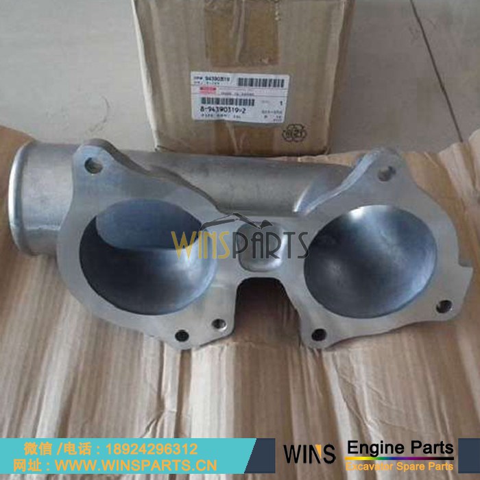 8943903192 8-94390319-2 8-94390-319-2 894390-3192 原装日本 上海 五十铃 6HK1 发动机 进气歧管用于<a href=https://www.winsparts.cn/riliwajueji.html target='_blank'>日立</a>ZX350LL ZX350MTH ZX350W ZX360LC ZX370MTH 挖掘机配件