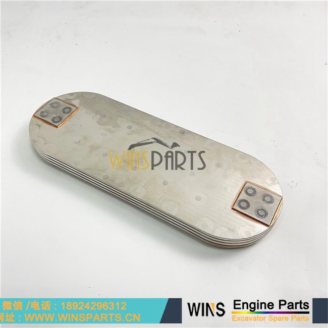 8-97334100-2 8973341002 8-97334100-1 原装 五十铃4HK1 机油散热器芯 用于<a href=https://www.winsparts.cn/riliwajueji.html target='_blank'>日立</a> ZX200-3 ZX210-3 ZX240-3 约翰迪尔245GLC 230GW 190GW 挖掘机配件