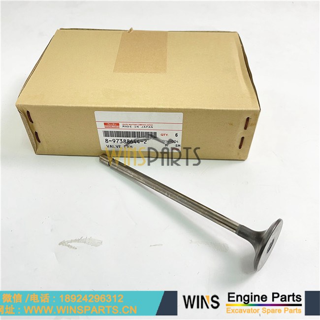 8-97388644-2 8-97388643-3 8-97388644-0 8-97388643-2 原装五十铃6UZ1 发动机进气门 排气门 座圈 导管 用于<a href=https://www.winsparts.cn/riliwajueji.html target='_blank'>日立</a> ZX470LCR-5B ZX470R-5B 约翰迪尔470GLC 挖机及配件