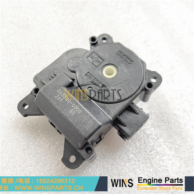 XB00001056 063800-0300 <a href=https://www.winsparts.cn/riliwajueji.html target='_blank'>日立</a> 空调 风扇 风机 伺服马达 总成 用于日立 ZX210LCK-5G ZX240-5G ZX240LC-5G ZX250H-5G ZX250K-5G ZX250LC-5B ZX250LCH-5G 挖掘机配件