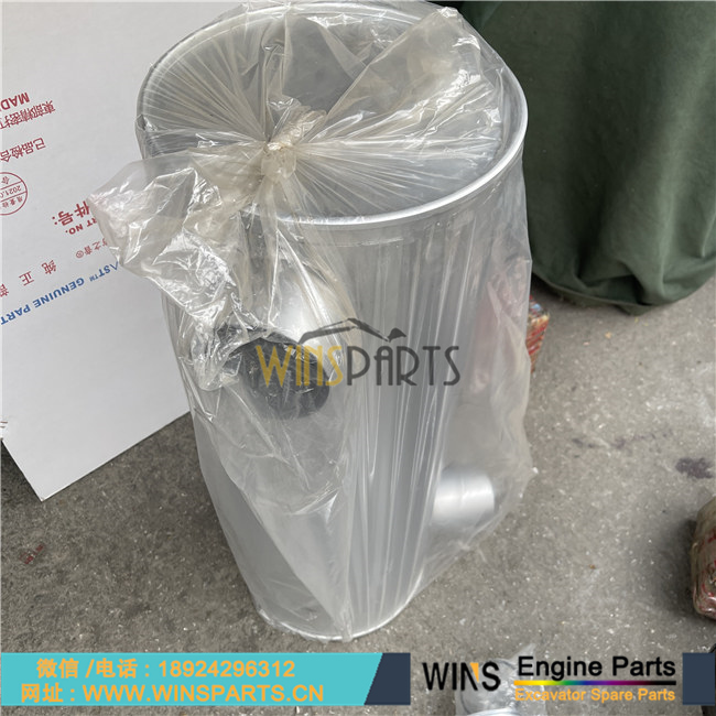 MF140287 ME058079 ME158932 VAME158932 <a href=http://www.winsparts.cn/Engine-Mitsubishi.html target='_blank'>三菱</a>6D22 6D24 发动机消声器总成用于神钢 SK480LC-6E SK480-6 SK450-6 挖掘机配件