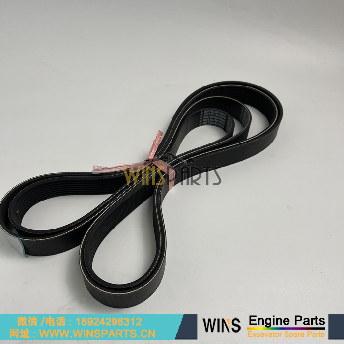 6732-81-6170 发电机皮带 空调皮带 发动机皮带用于小松