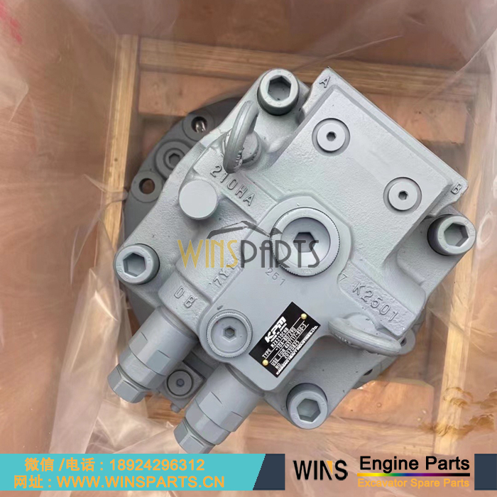 4637117 4668923 LC15V00003F1 原装 日本 川崎M2X210CHB-10A 回转马达 液压旋转马达用于 <a href=https://www.winsparts.cn/riliwajueji.html target='_blank'>日立</a> ZX850-3 挖掘机配件